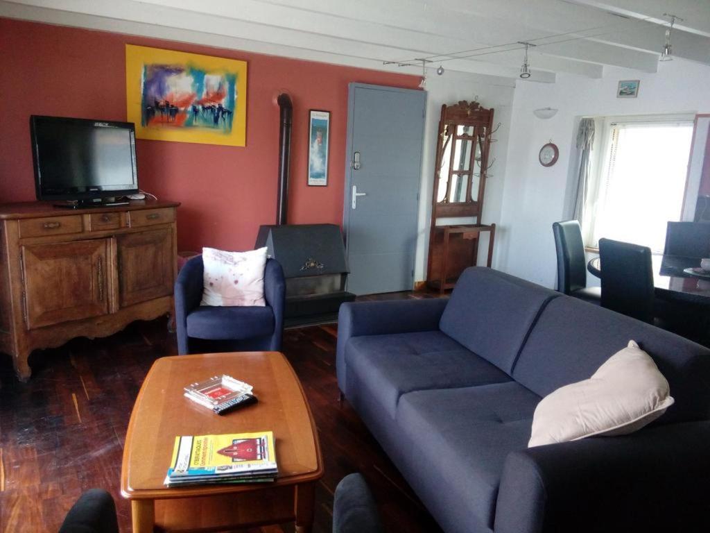 Apartmán La Presqu' Ile Du Lenn Face A La Mer Louannec Exteriér fotografie
